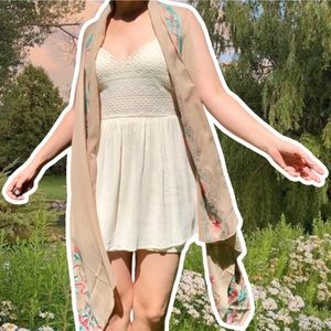 Forever 21 White Lace Summer Fairy Dress, Size M